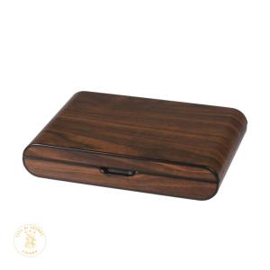 Desktop Humidor Matte Finish 10 Cigars - Walnut