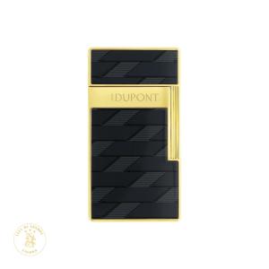 S.T. Dupont Biggy Lacquered 1872 Monogram Lighter - Black