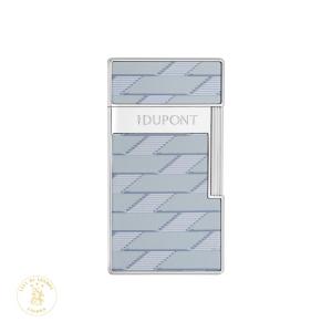 S.T. Dupont Biggy Lacquered 1872 Monogram Lighter - Silver