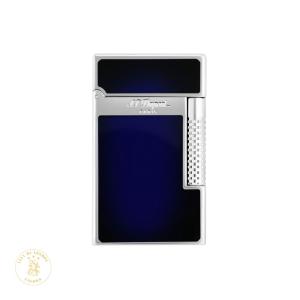 S.T. Dupont Blue Lacquer Le Grand with Palladium
