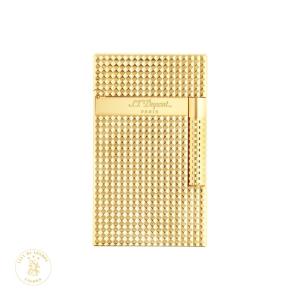 S.T. Dupont Le Grand Diamond Head Lighter Golden