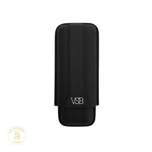 VSB Two Finger Leather Cigar Case
