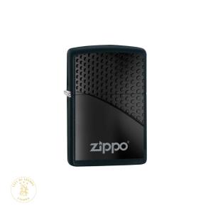 Zippo Black Hexagon Design