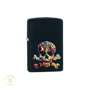 Zippo Colourful Skull Design