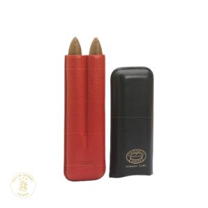 Partagas Serie P No. 2 Leather Cigar Case Gift Set - 2 Cigars