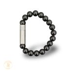 Les Fines Lames Punch Bracelet Steel 8MM Beads