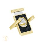 S.T. Dupont Cigar Cutter Stand Black/Gold