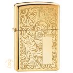 Zippo Slim Brass Venetian