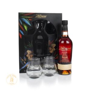 Ron Zacapa Centenario Sistema Solera 23 Gift Pack with 2x Glasses Rum 70cl