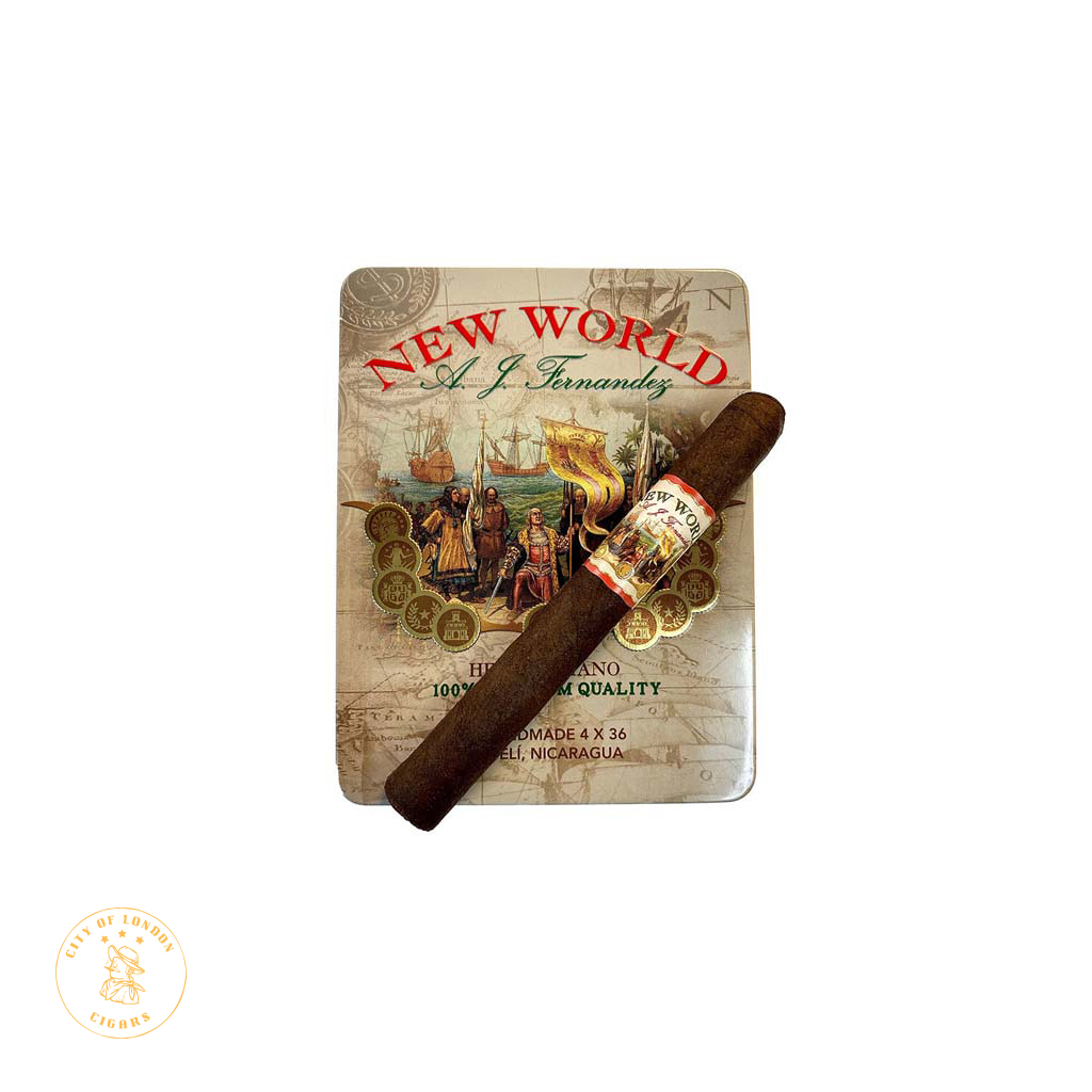 A J Fernandez New World Oscuro Petit Corona Cigar - Pack of 5s