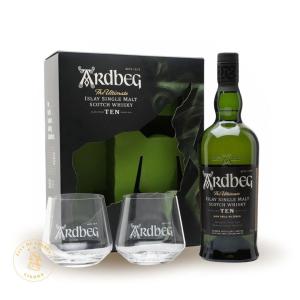 Ardbeg 10 Year Old Single Malt Whisky (Gift Pack)
