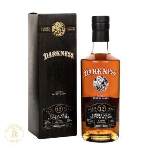 Darkness Dailuaine 12 Year Old Palo Cortado Sherry Cask Single Malt Scotch Whisky 50cl