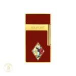 S.T. Dupont Lighter Biggy Romeo y Julieta Lacquered - Burgundy (Test)
