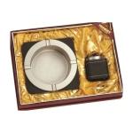 Honest Cigar Ashtray & Lighter Gift Set